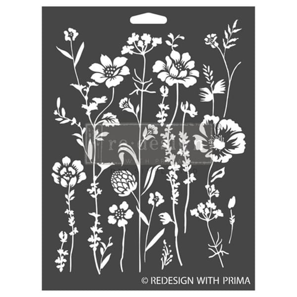  | Meadow Bloom 3D Decor Stencil